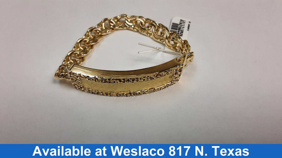 ID Bracelet - Yellow Gold 10k (.417) 21.8 grams 6 inch