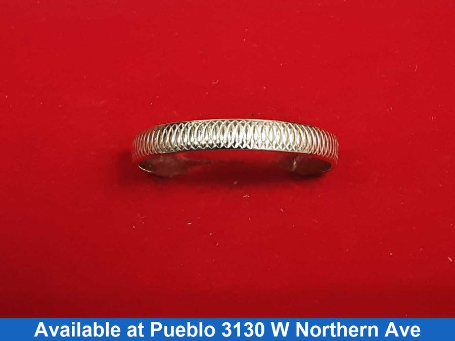 Ring - Wedding Band - Yellow Gold 10k (.417) 3 grams Size 14