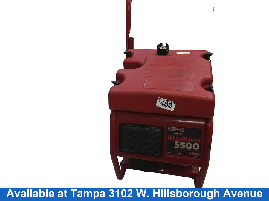 Generac Wheelhorse Red Generator