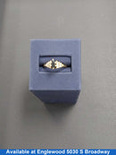 Women's Ring - Yellow Gold 10k (.417) 2.1 grams Size 6.5