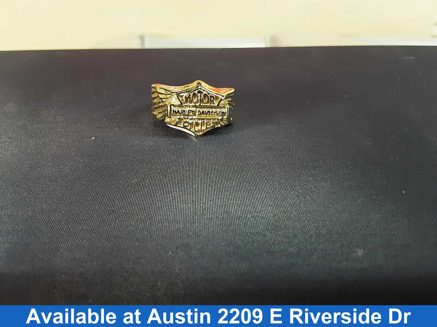Men's Ring - Yellow Gold 14k (.585) 10.8 grams Size 10.5