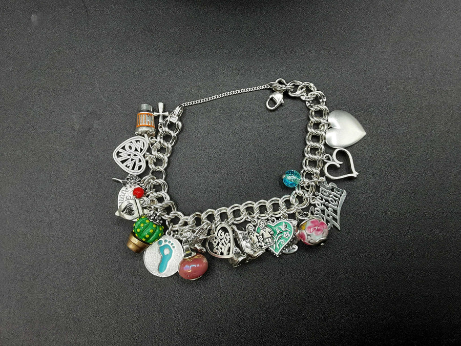 Bracelet - Silver 91.9 grams 5 inch