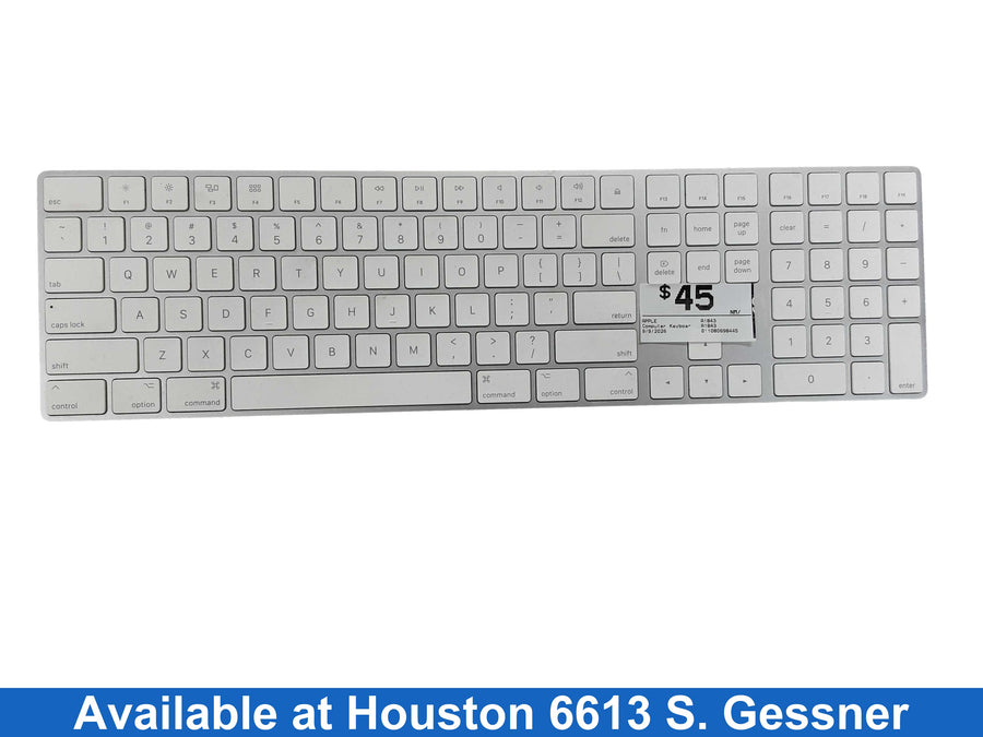 Apple A1843 White Computer Keyboard