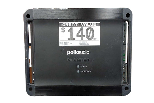 Polk Audio Pa D2000.2 Black Bass Amplifier