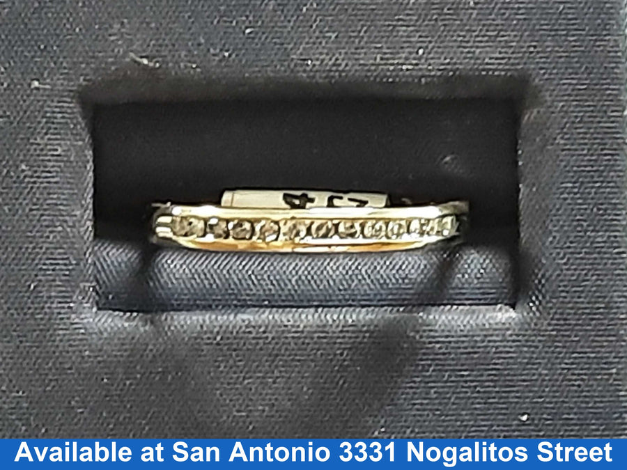 Women's Ring - White Gold 10k (.417) 2.5 grams Size 20