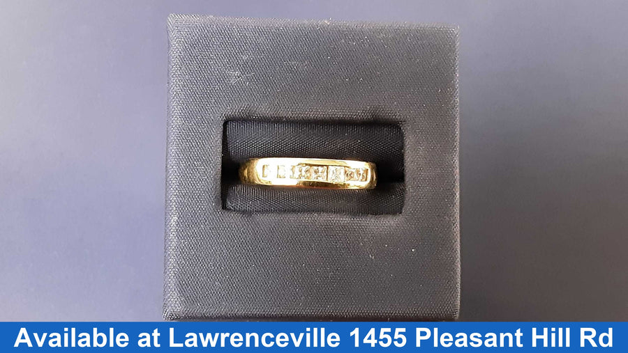 Ring - Wedding Band - Yellow Gold 10k (.417) 2.2 grams Size 20