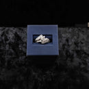 Women's Ring - White Gold 14k (.585) 5.6 grams Size 20