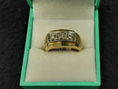 Ring - Wedding Band - Yellow Gold 14k (.585) 11.1 grams Size 8