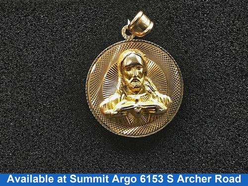 Religious Pendant - Yellow Gold 10k (.417) 6.5 grams