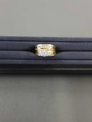 Ring - Engagement Set - Yellow Gold 14k (.585) 6.6 grams Size 7