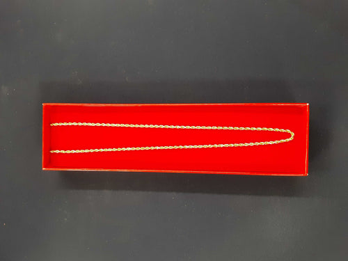 Rope Chain - Yellow Gold 14k (.585) 10.3 grams 22 inch