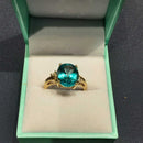 Women's Ring - Yellow Gold 10k (.417) 3.5 grams Size 9