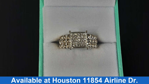 Women's Ring - Yellow Gold 14k (.585) 5.3 grams Size 8