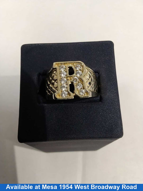 Men's Ring - Yellow Gold 10k (.417) 7.9 grams Size 20