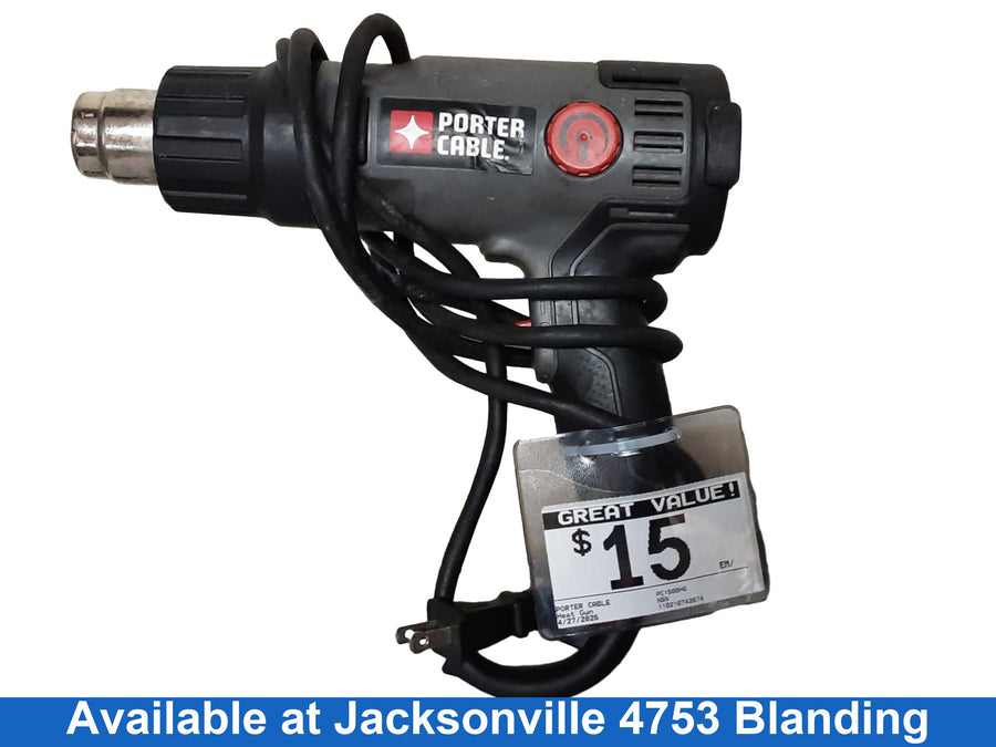 Porter Cable Pc1500hg Black Heat Gun
