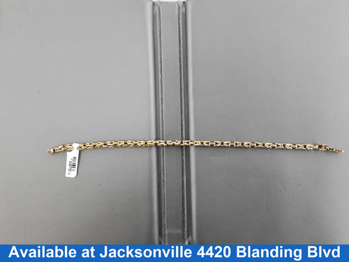 Bracelet - Yellow Gold 10k (.417) 11.1 grams 11 inch