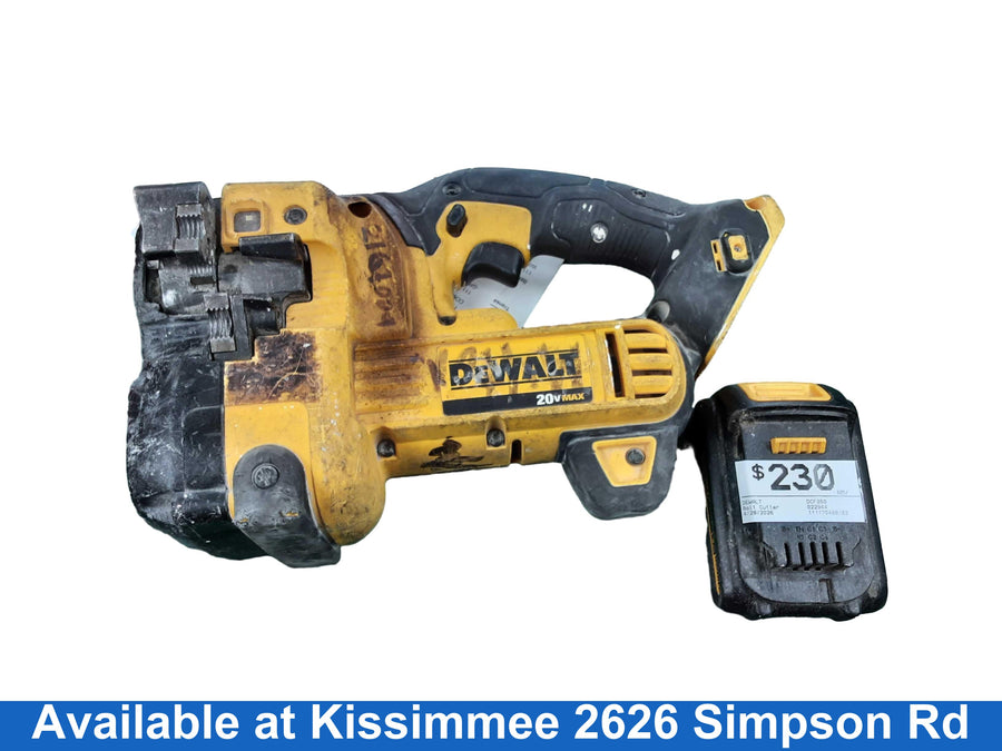 Dewalt Dcf350 Yellow Bolt Cutter