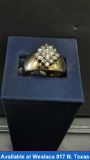 Women's Ring - Yellow Gold 10k (.417) 6.9 grams Size 9.5