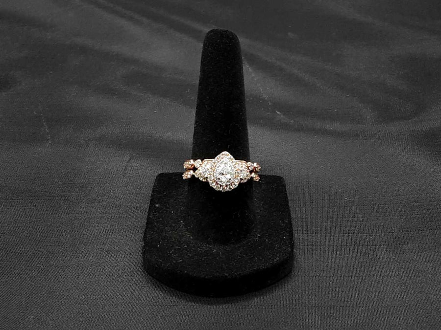 Ring - Engagement Set - Rose Gold 14k (.585) 6.5 grams Size 7