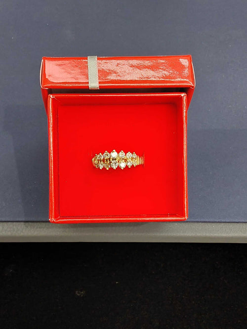 Women's Ring - Yellow Gold 14k (.585) 4.1 grams Size 9