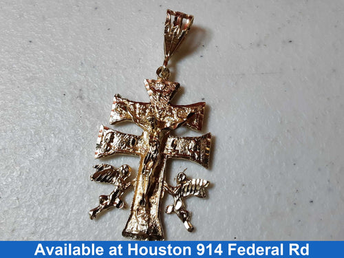 Religious Pendant - Yellow Gold 14k (.585) 10.9 grams