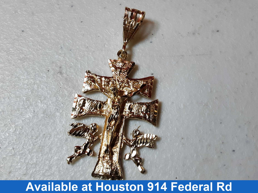 Religious Pendant - Yellow Gold 14k (.585) 10.9 grams