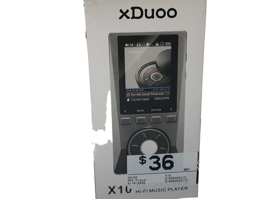 Xduoo X10 100 - 150 Gb Black MP3 Player