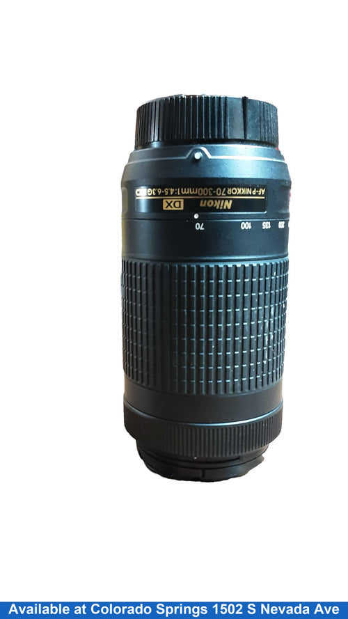 Nikon Dx Black Photographic Lens