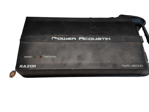 Power Acoustik Razor Black Car Audio Amplifier
