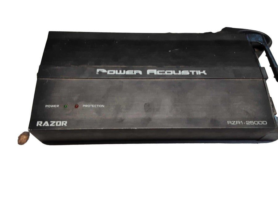 Power Acoustik Razor Black Car Audio Amplifier