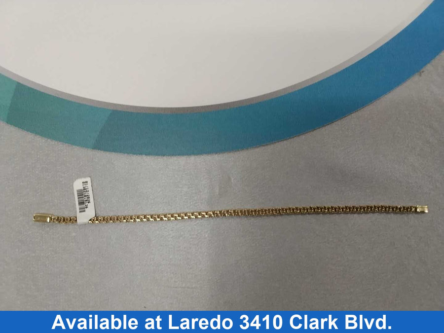 Bracelet - Yellow Gold 10k (.417) 5.2 grams 8 inch