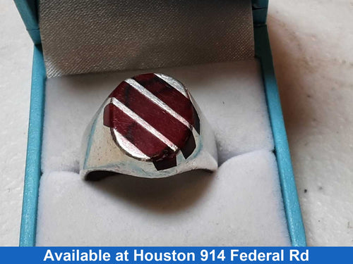 Man's Ring - Silver 15.7 Grams Size 11