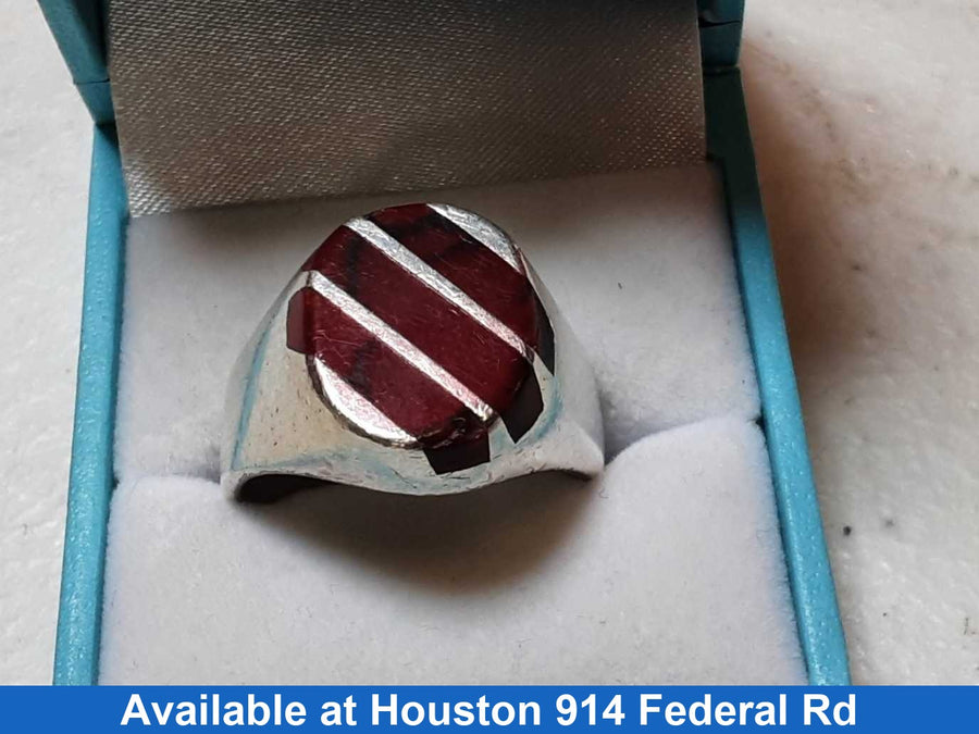 Man's Ring - Silver 15.7 Grams Size 11