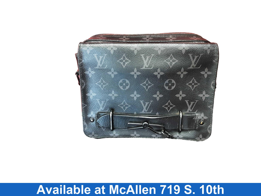 Louis Vuitton Steamer Wearable Black Purse / Handbag