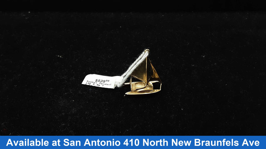 Symbol Pendant - Yellow Gold 14k (.585) 5.9 grams