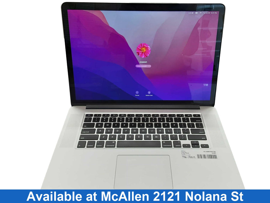Apple A1398 16 Gb 500 Gb Gray Laptop