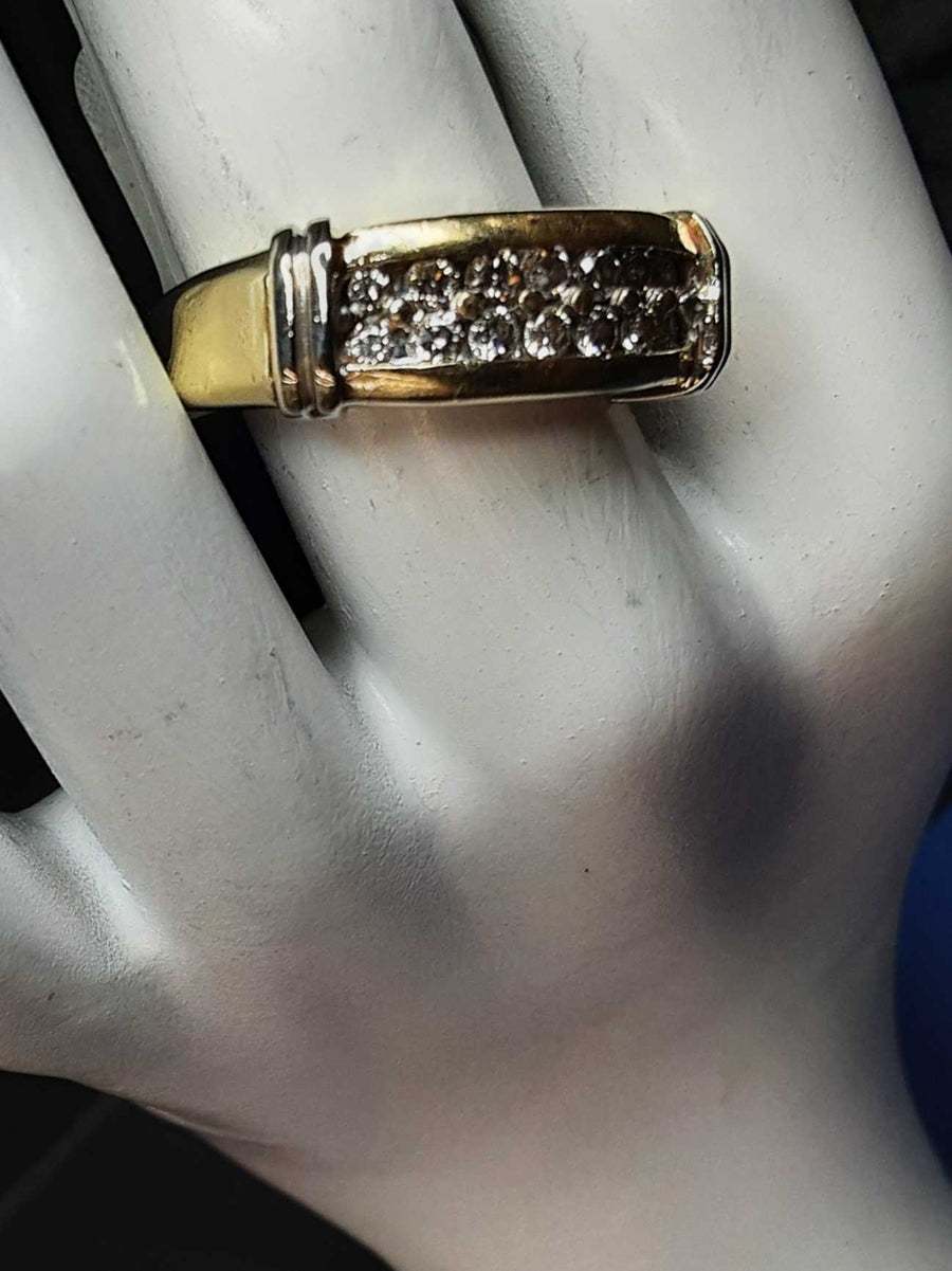 Men's Ring - Yellow Gold 14k (.585) 6.1 grams Size 12