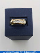 Ring - Wedding Band - Yellow Gold 10k (.417) 8.2 grams Size 8.5