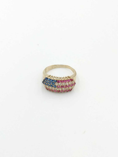 Women's Ring - Yellow Gold 10k (.417) 4 grams Size 9