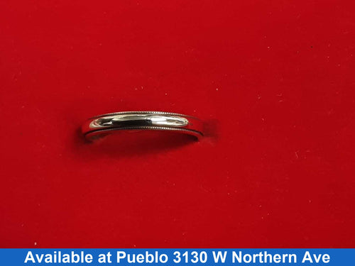 Ring - Wedding Band - Yellow Gold 14k (.585) 2.1 grams Size 5.5