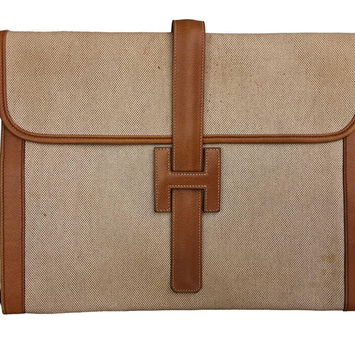Hermes Beige / Tan Purse / Handbag