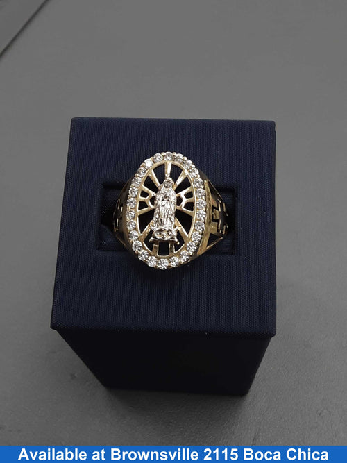 Women's Ring - Yellow Gold 10k (.417) 3.5 grams Size 20