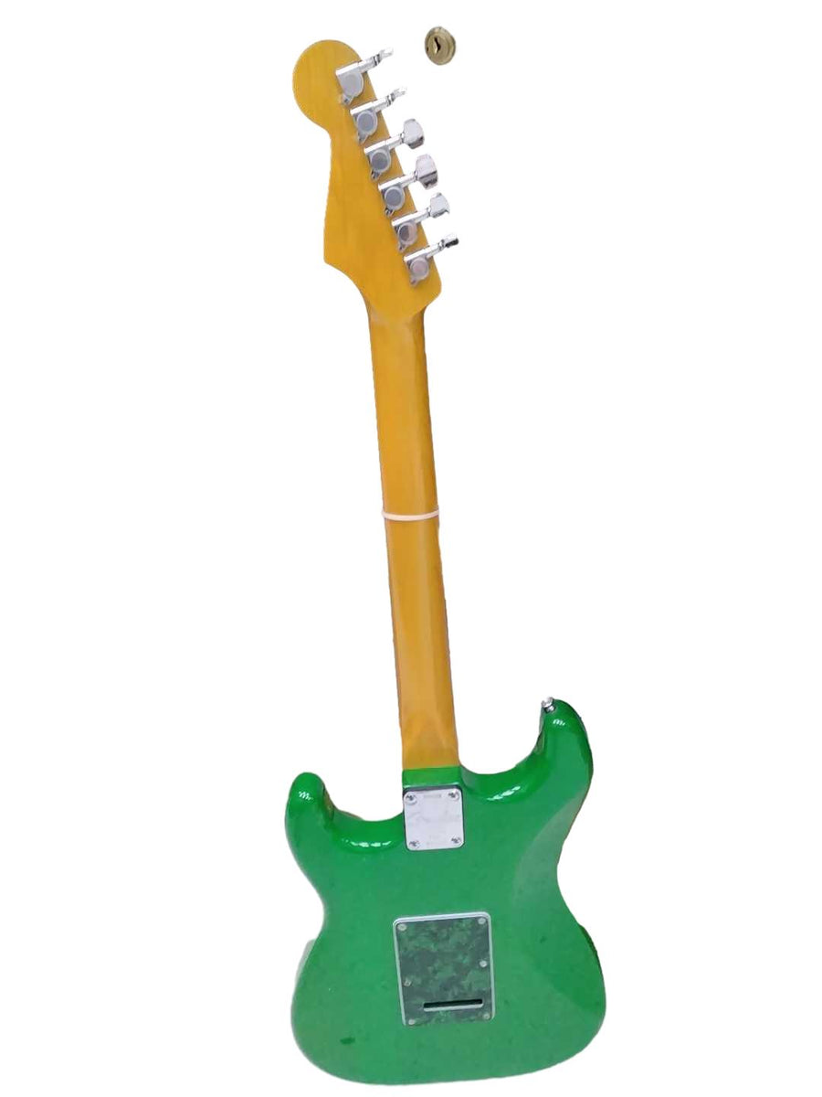 Fender Statocaster Green Electric Classic Guitar