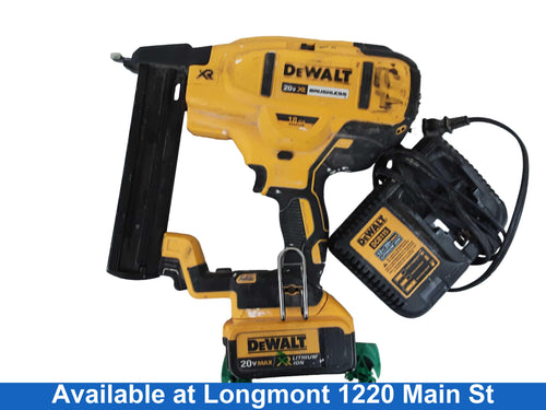 Dewalt Dcn681 Yellow Cordless Stapler