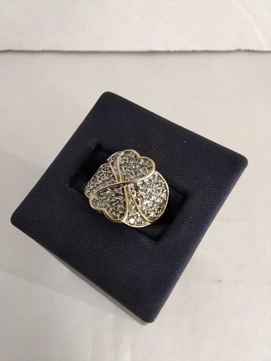 Women's Ring - Yellow Gold 14k (.585) 6.4 grams Size 6