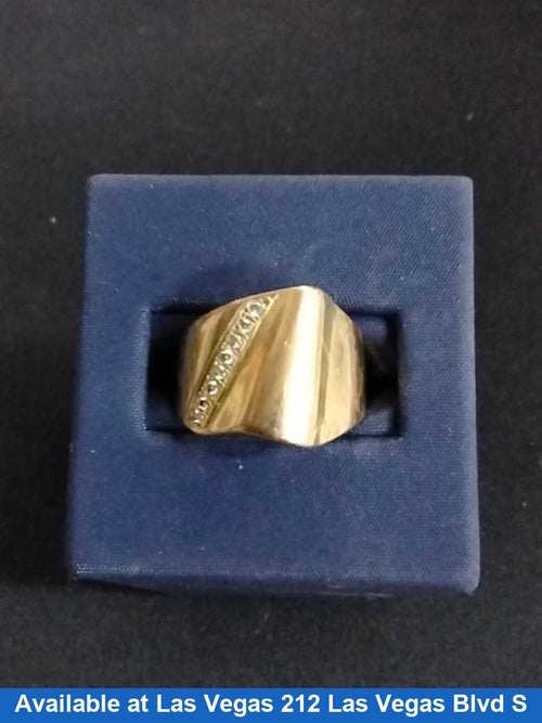 Women's Ring - Yellow Gold 18k (.750) 7 grams Size 20