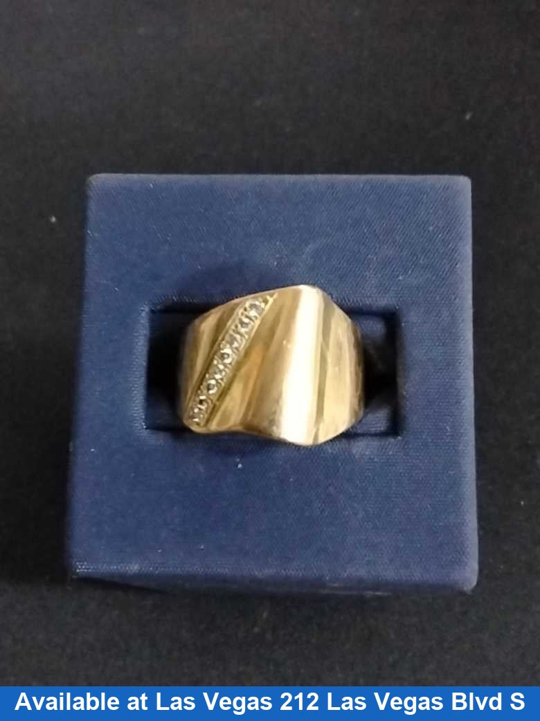 Women's Ring - Yellow Gold 18k (.750) 7 grams Size 20