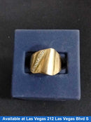 Women's Ring - Yellow Gold 18k (.750) 7 grams Size 20