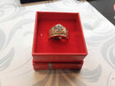 Women's Ring - Solitaire - Yellow Gold 14k (.585) 6.5 grams Size 20