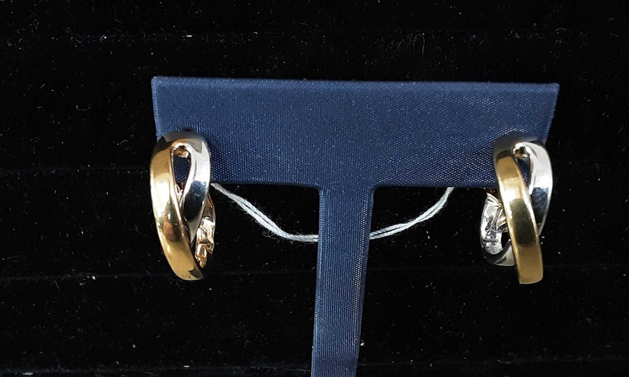 Hoop Earrings - Yellow Gold 14k (.585) 3.9 grams